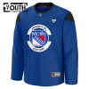 Dresovi New York Rangers 2024-25 Fanatics Team Practice Custom Plava - Dječji